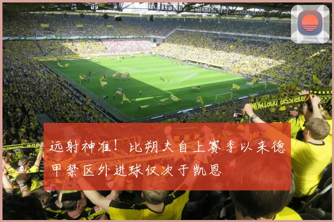远射神准！比朔夫自上赛季以来德甲禁区外进球仅次于凯恩